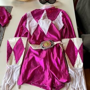 Pink power ranger Halloween costume